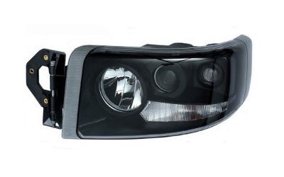 LH HEADLAMP MANUAL 5-FUNCT. (BLACK) - RN1016