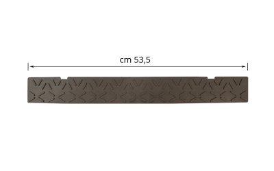 LOWER BUMPER TREAD PLATE (53.5cm) - M6X186