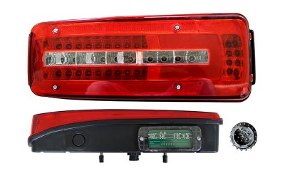 LH REAR LAMP LED DYNAMIC IND (WITH NP LIGHT) - DF1112