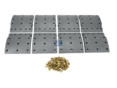 DT Spare Parts - Drum brake lining kit - 2.94055