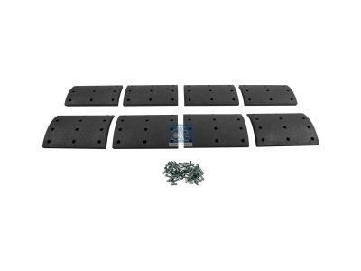 DT Spare Parts - Drum brake lining kit - 2.94171