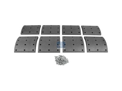 DT Spare Parts - Drum brake lining kit - 2.94172