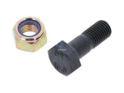 DT Spare Parts - Bolt with nut - 4.40222 - 20 Pack