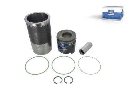 DT Spare Parts - Piston with liner - 4.90956