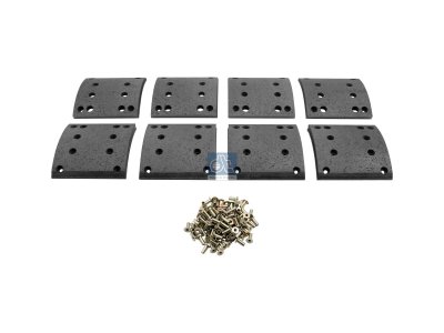 DT Spare Parts - Drum brake lining kit - 4.91131