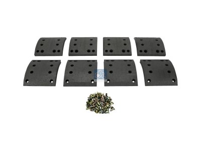 DT Spare Parts - Drum brake lining kit - 4.91135