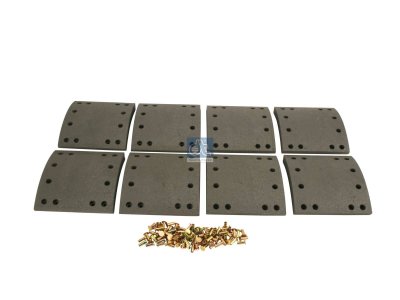 DT Spare Parts - Drum brake lining kit - 5.92141