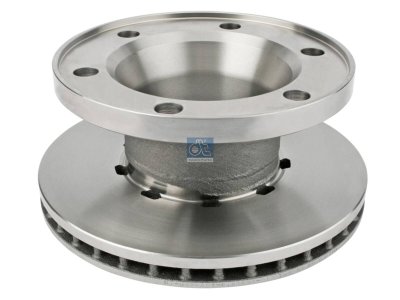 DT Spare Parts - Brake disc - 6.61001