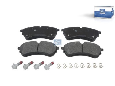 DT Spare Parts - Disc brake pad kit - 11.62515