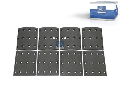 DT Spare Parts - Drum brake lining kit - 4.95001