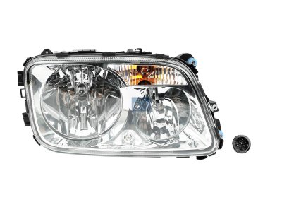 DT Spare Parts - Headlamp, right, without bulbs, with adjusting motor 24 V, H1 - 4.64443