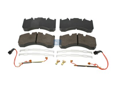 DT Spare Parts - Disc brake pad kit - 6.95112