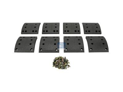 DT Spare Parts - Drum brake lining kit - 4.91453