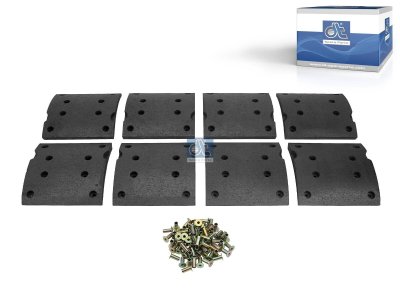 DT Spare Parts - Drum brake lining kit - 4.91495