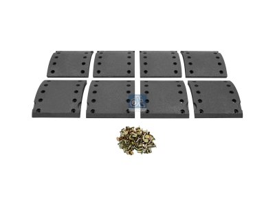 DT Spare Parts - Drum brake lining kit - 10.13002