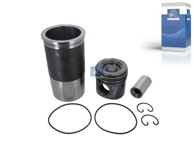 DT Spare Parts - Piston with liner - 3.90133