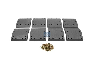 DT Spare Parts - Drum brake lining kit - 10.23002