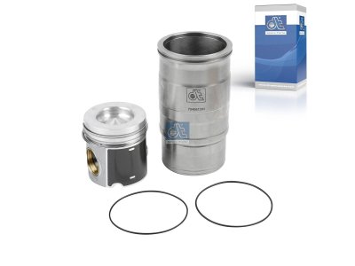 DT Spare Parts - Piston with liner - 1.33119