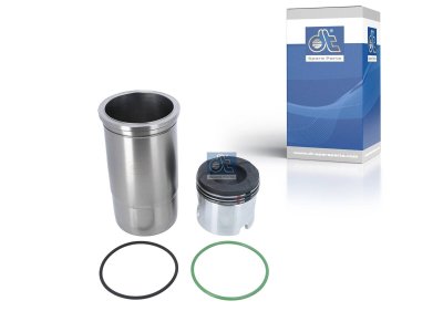 DT Spare Parts - Piston with liner - 6.91158