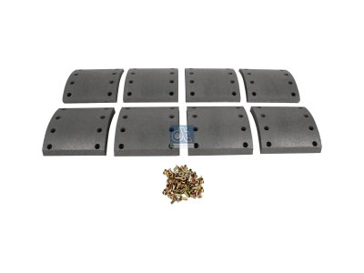 DT Spare Parts - Drum brake lining kit - 10.33022