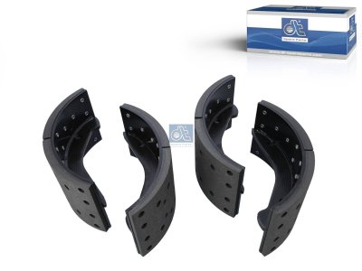 DT Spare Parts - Brake shoe kit - 7.92404