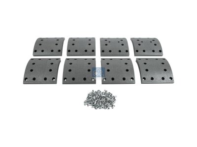 DT Spare Parts - Drum brake lining kit - 7.92425