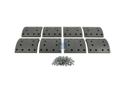 DT Spare Parts - Drum brake lining kit - 7.92426