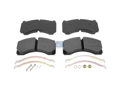 DT Spare Parts - Disc brake pad kit - 10.24125