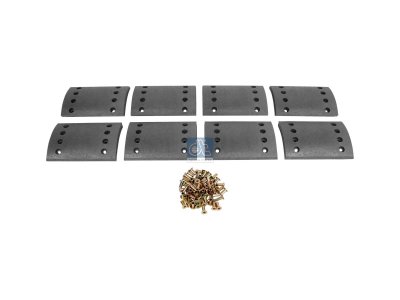 DT Spare Parts - Drum brake lining kit - 10.33003