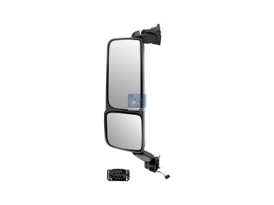 DT Spare Parts - Main mirror, complete, left, heated, electrical r: 300 mm, R: 1200 mm - 4.65728