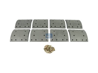 DT Spare Parts - Drum brake lining kit - 2.94179