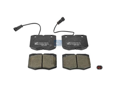 DT Spare Parts - Disc brake pad kit - 7.92629