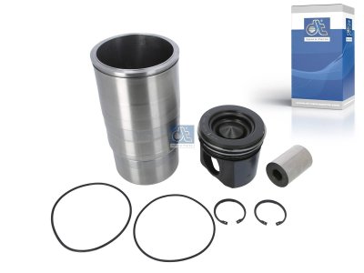 DT Spare Parts - Piston with liner - 1.33165