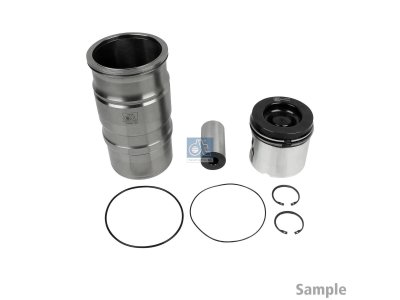 DT Spare Parts - Piston with liner - 1.33167