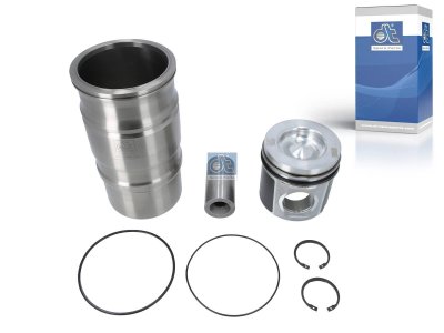 DT Spare Parts - Piston with liner - 1.33110