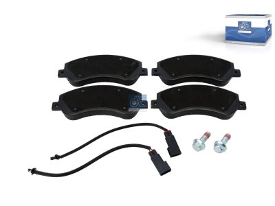 DT Spare Parts - Disc brake pad kit - 13.93100