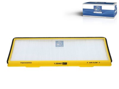 DT Spare Parts - Cabin air filter - 1.22487