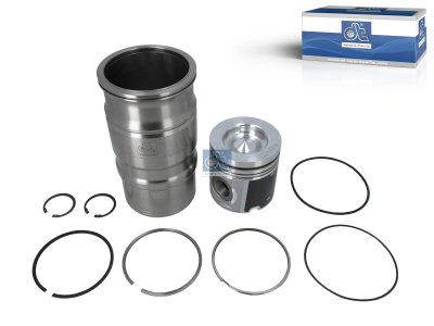 DT Spare Parts - Piston with liner - 1.33105