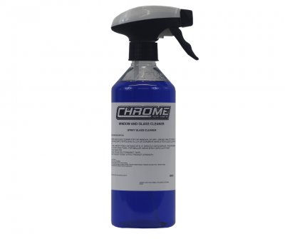 Chrome - Window & Glass Cleaner - 500ml Bottle