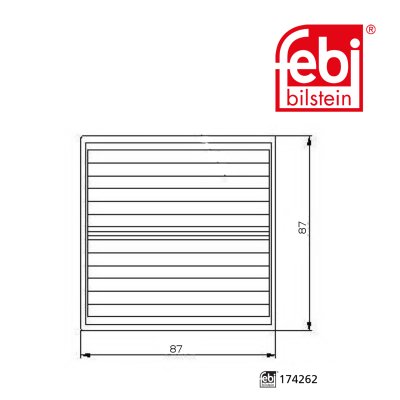 Fuel Filter - Febi 174262 - Pack Size: 1