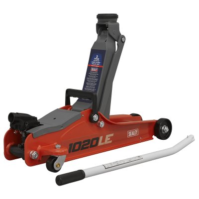 Sealey Low Profile Short Chassis Trolley Jack 2 Tonne - Red