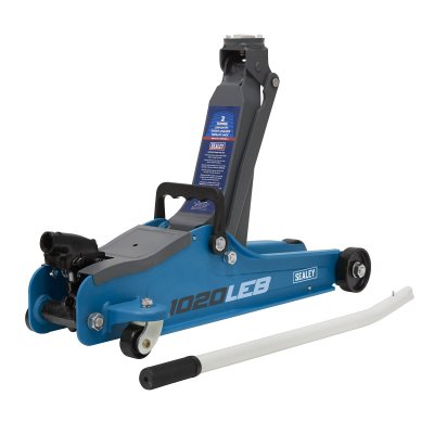 Sealey Low Profile Short Chassis Trolley Jack 2 Tonne - Blue