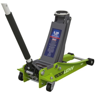 Sealey Low Profile Rocket Lift Trolley Jack 2.25 Tonne - Green