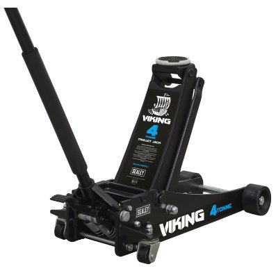 Sealey Viking Low Profile Professional Trolley Jack with Rocket Lift 4 Tonne