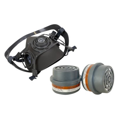 Sealey Worksafe Half Mask with A2P3R Filter Cartridges