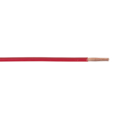 Sealey Thin Wall Single Automotive Cable 2mm 28/0.30mm 50m - Red