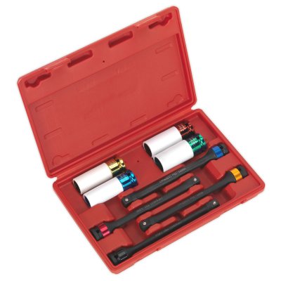 Sealey Torque Stick & Aluminium Wheel Impact Socket Set 1/2