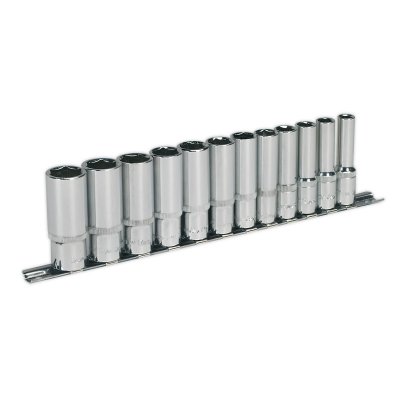 Sealey Premier Deep Socket Set 3/8