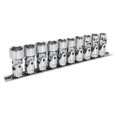 Sealey Premier Universal Joint Socket Set 3/8