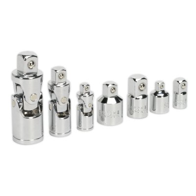 Sealey Premier Universal Joint & Socket Adaptor Set 7pc